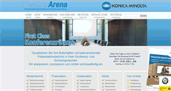 Desktop Screenshot of beamerarena.de